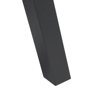 Struttura del tavolo set da 2 Mariager 42x40cm Nero [en.casa]