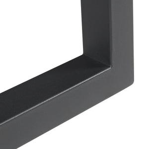 Set di 2 strutture per tavolo Lunderskov 35x50cm Nero [en.casa]