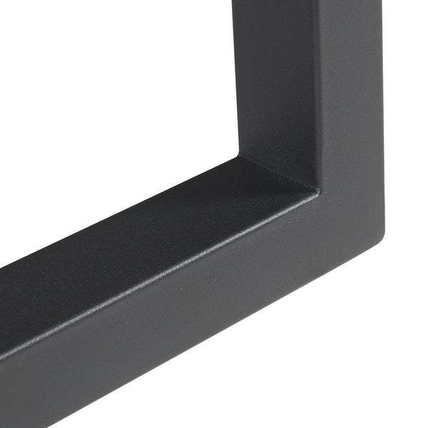 Set di 2 strutture per tavolo Lunderskov 35x50cm Nero [en.casa]