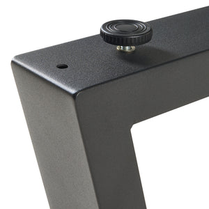 Struttura del tavolo set da 2 Lyngby 72x55/70cm Nero [en.casa]