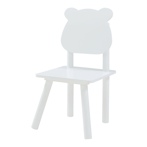 Set da bambini Panjang con design orsetto bianco [en.casa]