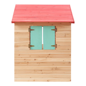 Casetta Giocattolo Lulä da Esterno in Legno di Abete 130x115x101 cm casa.pro