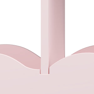 Guardaroba per bambini Vestnes con specchio 100x94x38 cm Cotton Candy [en.casa]