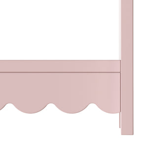 Guardaroba per bambini Vestnes 90x80x38 cm Cotton Candy/Bianco [en.casa]