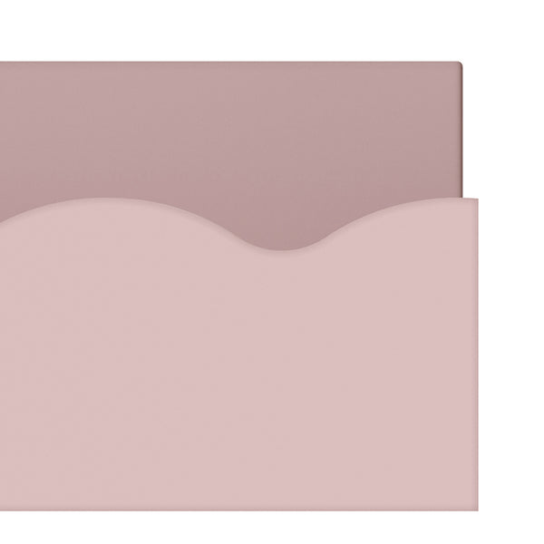 Mensola da parete per bambini Set da 2 Vestnes 60x10x5 cm Cotton Candy [en.casa]