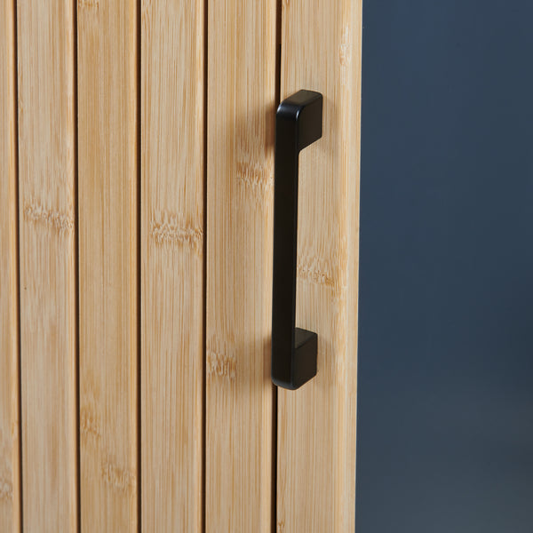 Colonna Svanes 170x30x30 cm Grigio scuro/Naturale [en.casa]