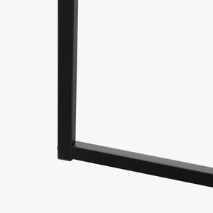 Appendiabiti Norjad 160x80x41 cm Metallo Nero [en.casa]