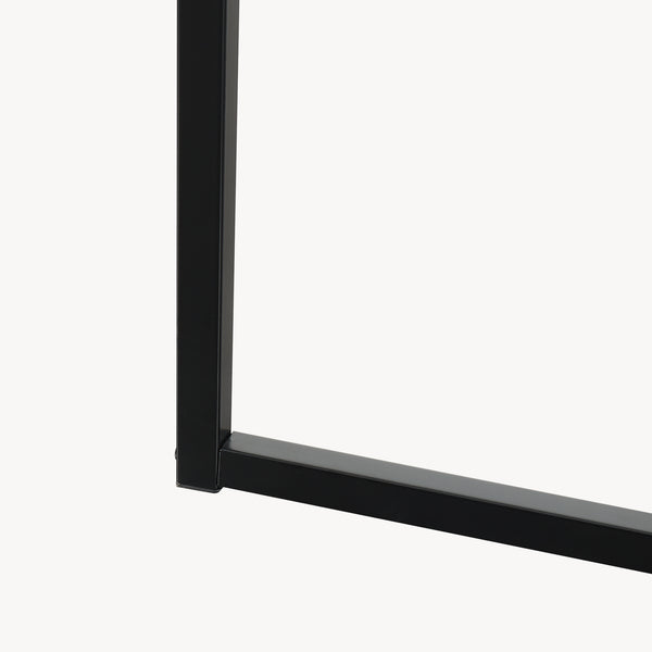 Appendiabiti Norjad 160x80x41 cm Metallo Nero [en.casa]