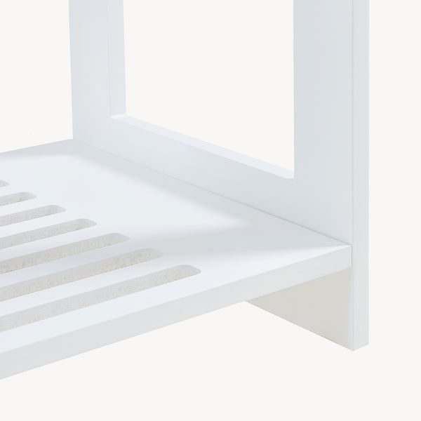 Appendiabiti Langeskov 78x75x35cm Bianco [en.casa]