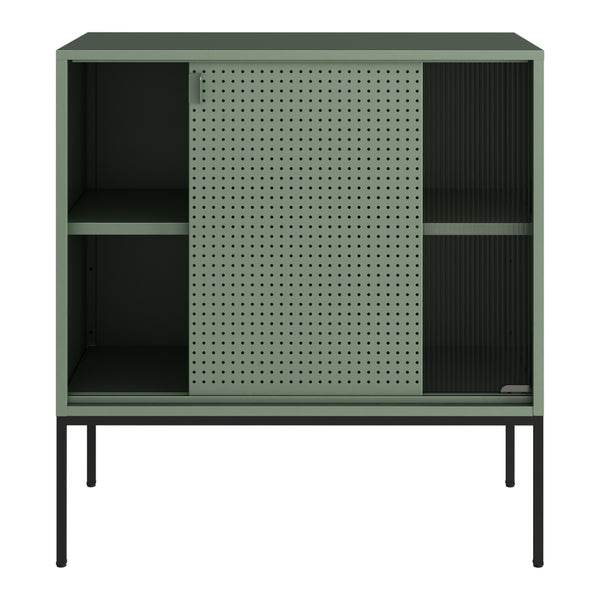 Sideboard Eidsvoll 80x45x85cm Verde [en.casa]