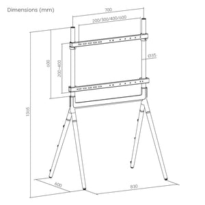 Supporto TV Vega max. 70 pollici [pro.tec]