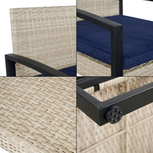 Set di mobili da giardino Calvello 5 pz. [casa.pro]