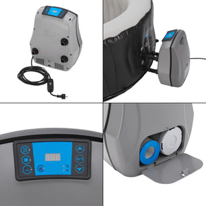 Vasca idromassaggio gonfiabile Carbone 165x70 cm [pro.tec]