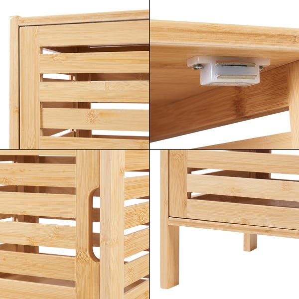 Pensile Boksereys 180x35x35 cm Bambù [en.casa]