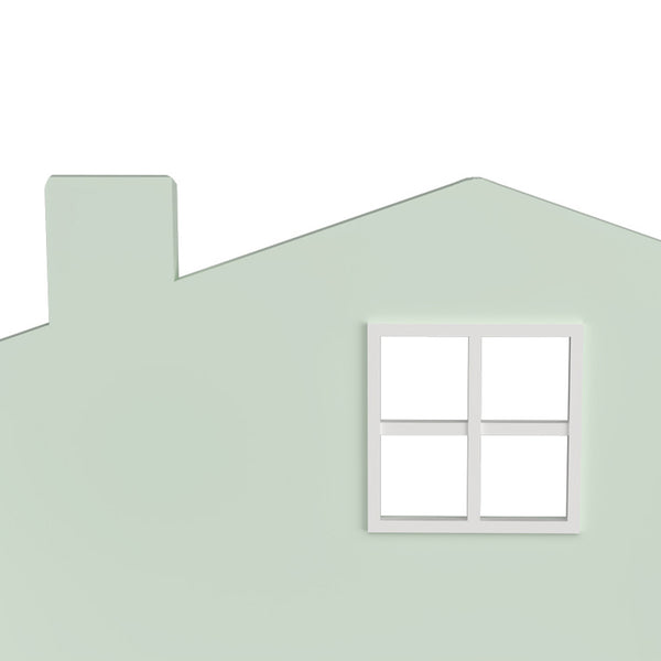 Libreria per bambini Vipsali 106x60x12 cm Verde menta/Bianco [en.casa]