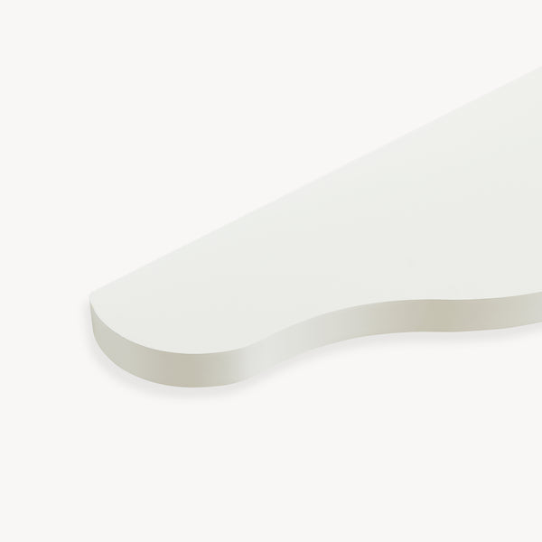 Set di 2 Mensole da Parete Sirlstalo per Cameretta 57 x 19 x 3 cm - Bianco [en.casa]