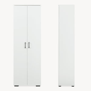 Armadio Chalvefted 175x60x35 cm Bianco [en.casa]