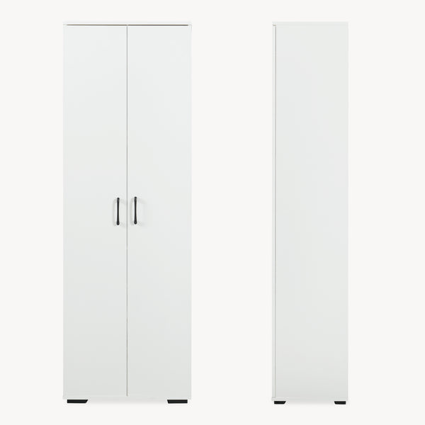 Armadio Chalvefted 175x60x35 cm Bianco [en.casa]