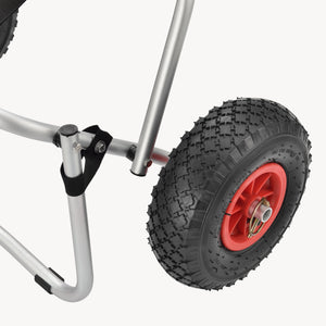 Carrello Pieghevole in Alluminio per Trasporto Kayak Canoa in.tec