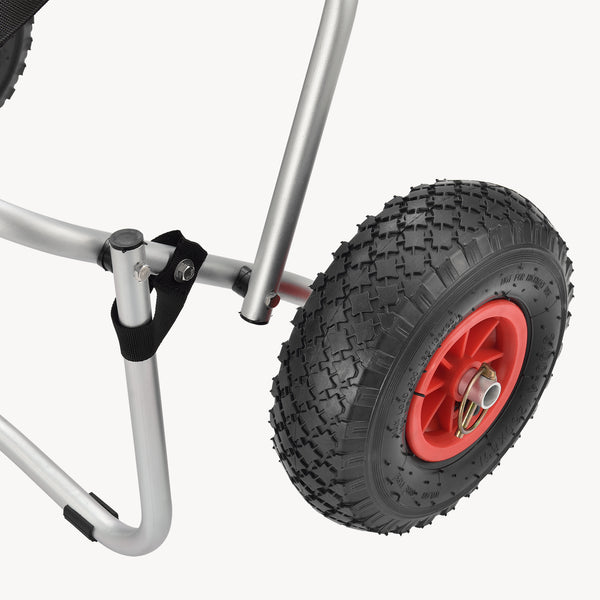 Carrello Pieghevole in Alluminio per Trasporto Kayak Canoa in.tec
