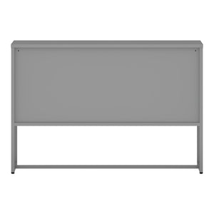Comò Sund Armadietto da Stoccaggio 120x40x80 cm Grigio [en.casa] 