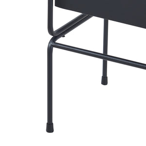 Set Sveio di 2 Supporti per 1 / 2 Piante - Nero [en.casa]