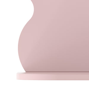 Mensola angolare per bambini Vestnes 108x27x27 cm Cotton Candy/Bianco [en.casa]