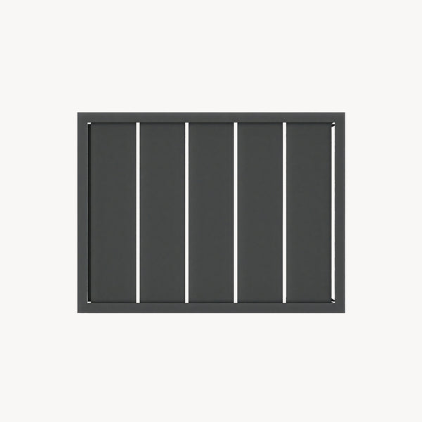 Tavolino da esterno Gaby acciaio 58x40x30 cm grigio antracite [casa.pro]