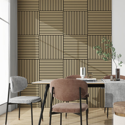 Pannello da parete in legno