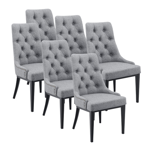 Set di sedie da pranzo Chester [en.casa]