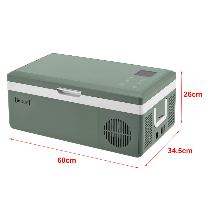 Schizzo in scala Frigorifero Portatile Elettrico Arnesano per Auto e Casa - Army Green in.tec