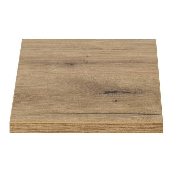 Mobile Pensile da Bagno NEWPORT con Anta e Ripiano - Effetto Rovere [en.casa]