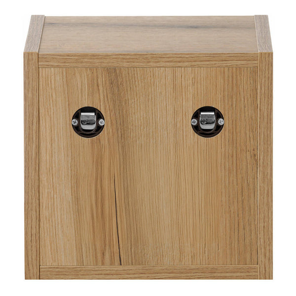 Mensola da Parete NEWPORT con Scomparto Aperto 27x25x21 cm [en.casa]