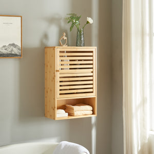 Mobile bagno Gjesdal 60x40x20 cm bambù [en.casa] - premiumXL