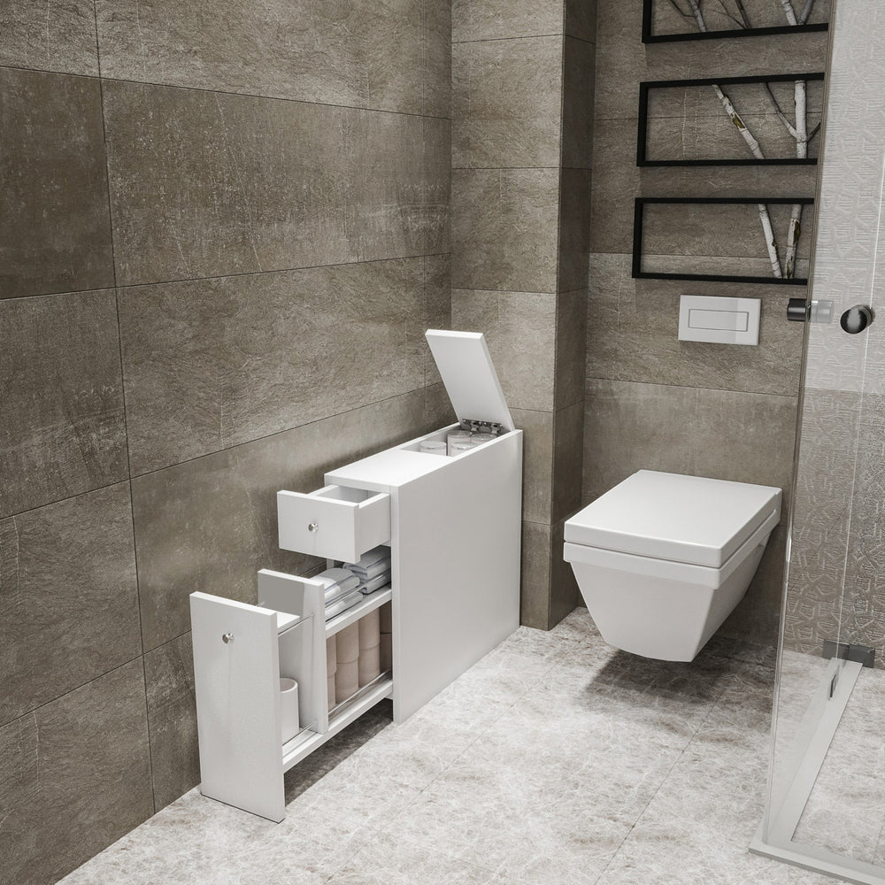 Mobile bagno Birkenes 60x19x55cm in vari colori [en.casa]