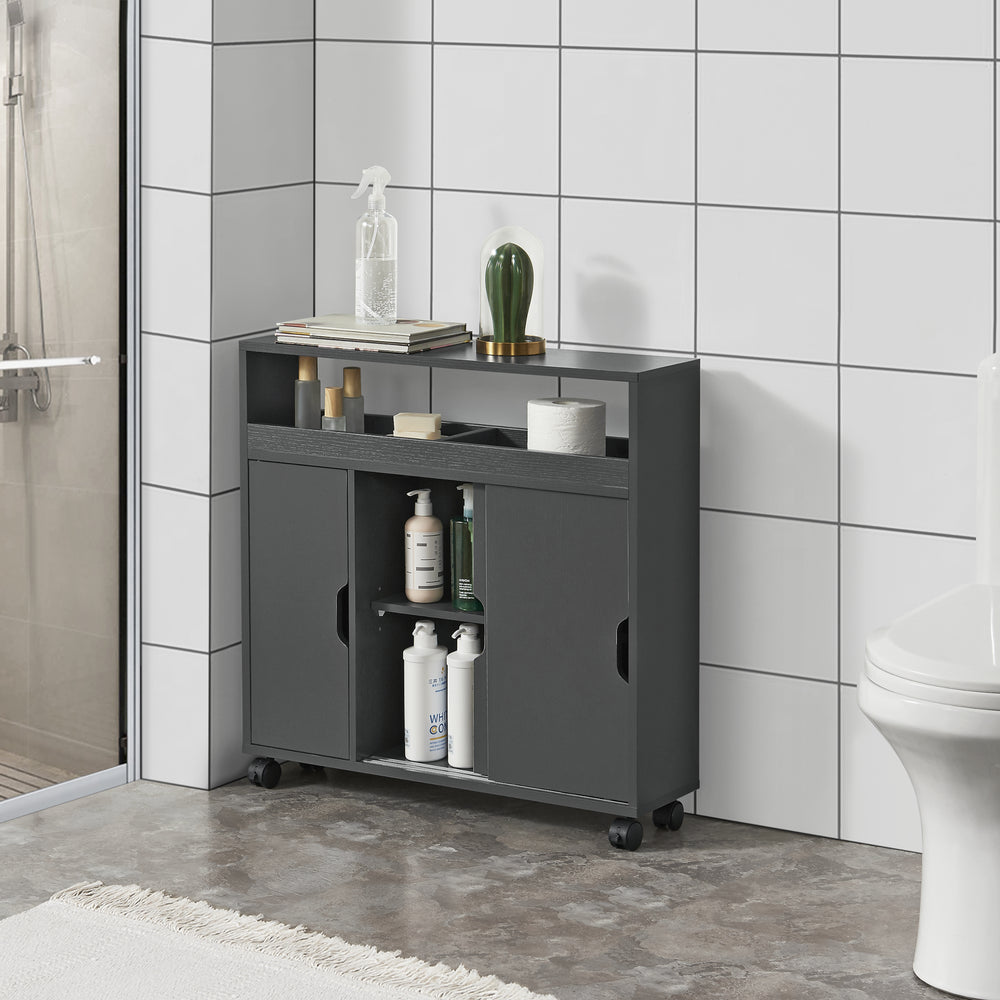 Armadio da bagno Lumijoki 71x70x20cm in diversi colori [en.casa] - premiumXL