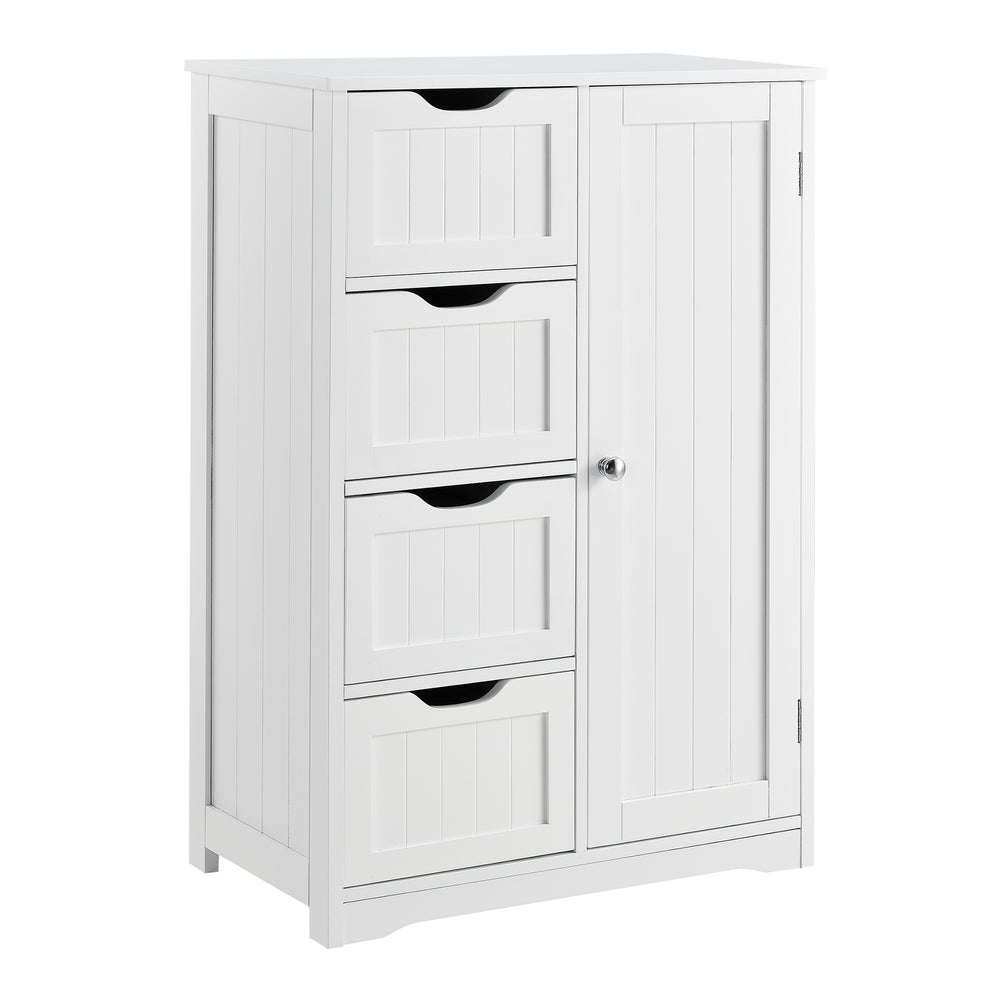 Armadio da bagno Locust 81x55x30 cm bianco en.casa - premiumXL
