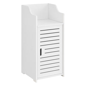 Armadietto da Bagno a Terra con Anta e Ripiani 72 x 32 x 32 cm Mobiletto da Stoccaggio Armadio da Bagno con Sportello di Design - Vari Colori
