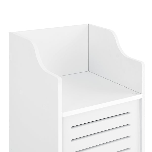 Armadietto da Bagno a Terra con Anta e Ripiani 72 x 32 x 32 cm Mobiletto da Stoccaggio Armadio da Bagno con Sportello di Design - Vari Colori