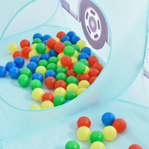 [casa.pro] Tenda da gioco con diversi motivi e palline da gioco per piscina in 4 colori per bambini