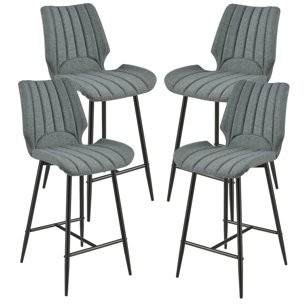 Set da 4 sgabelli da bar Östersund in diverse varianti en.casa