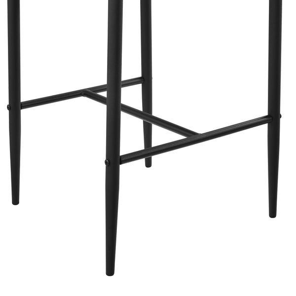 Set Lidköping di 2 Sgabelli da Bar con Schienale [en.casa]