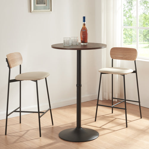 Tavolo Alto da Bar Vantaa Ø60 x 100 cm [en.casa]