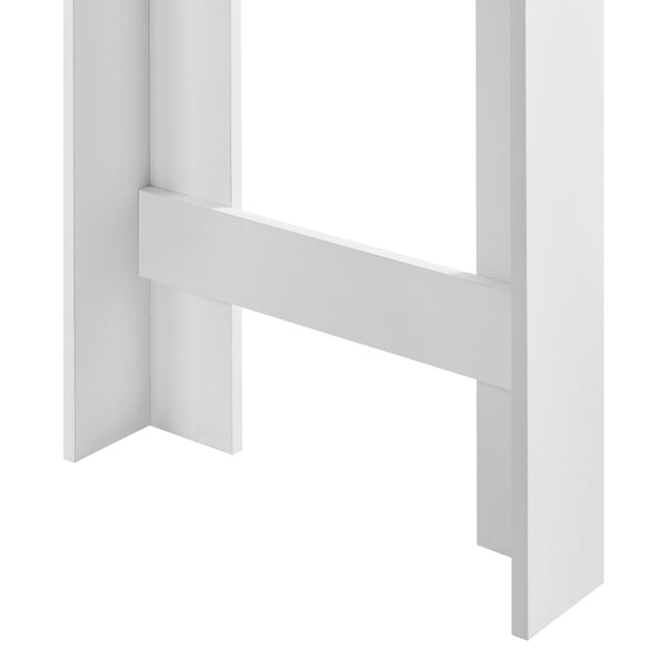 Bancone Tavolo Alto da Bar Kouvola con 3 Scomparti Aperti 110x50x103 cm - Vari Colori [en.casa]
