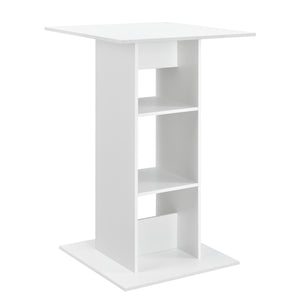 Bartisch Visby 110x70x70 cm con 3 ripiani en.casa