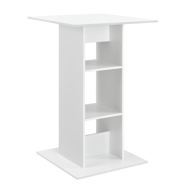 Bartisch Visby 110x70x70 cm con 3 ripiani en.casa