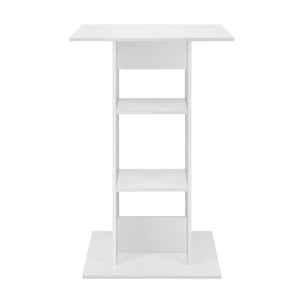 Bartisch Visby 110x70x70 cm con 3 ripiani en.casa