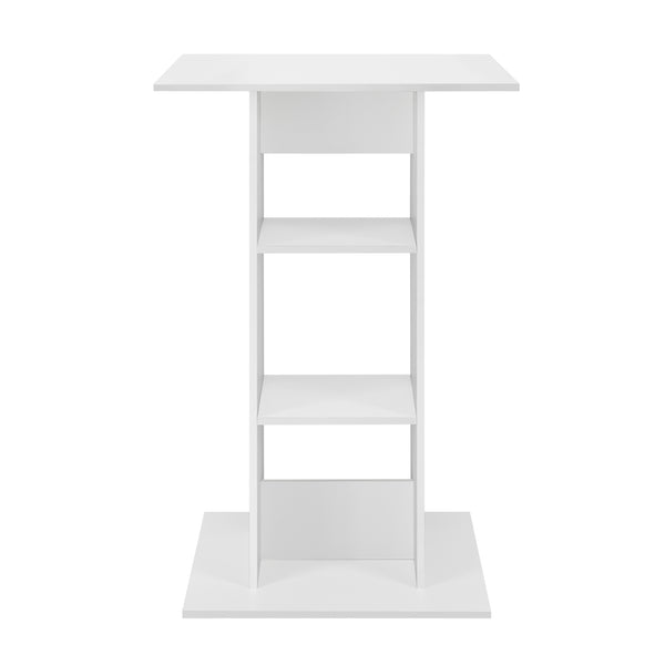 Bartisch Visby 110x70x70 cm con 3 ripiani en.casa