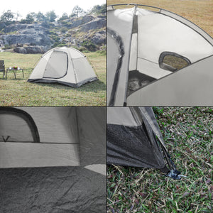 Tenda da Campeggio Bergeijk per 2-3 Persone 213 x 213 x 130 cm - Vari Colori pro.tec