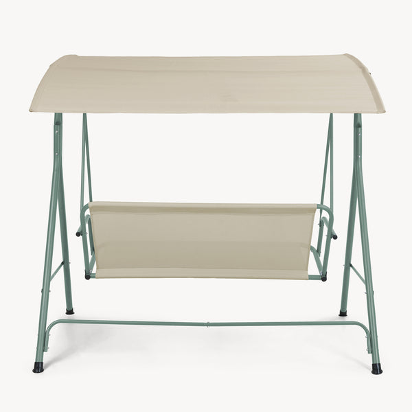 Dondolo da Giardino Satten a 3 Posti con Tettuccio Parasole 173x119x153 cm [en.casa]